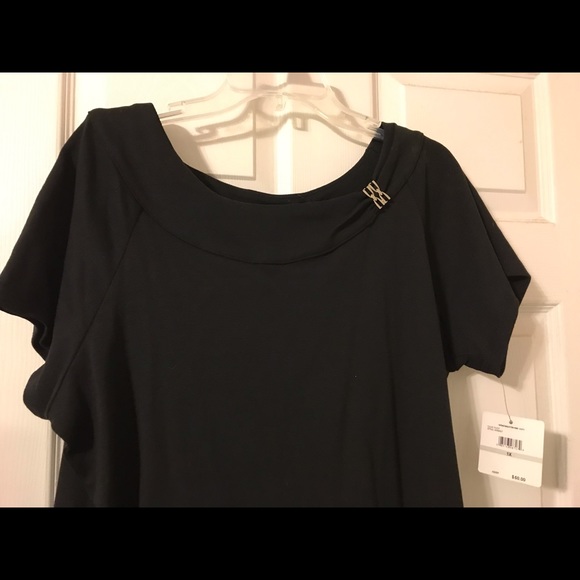 Black Rafaella top 1X - Picture 3 of 3